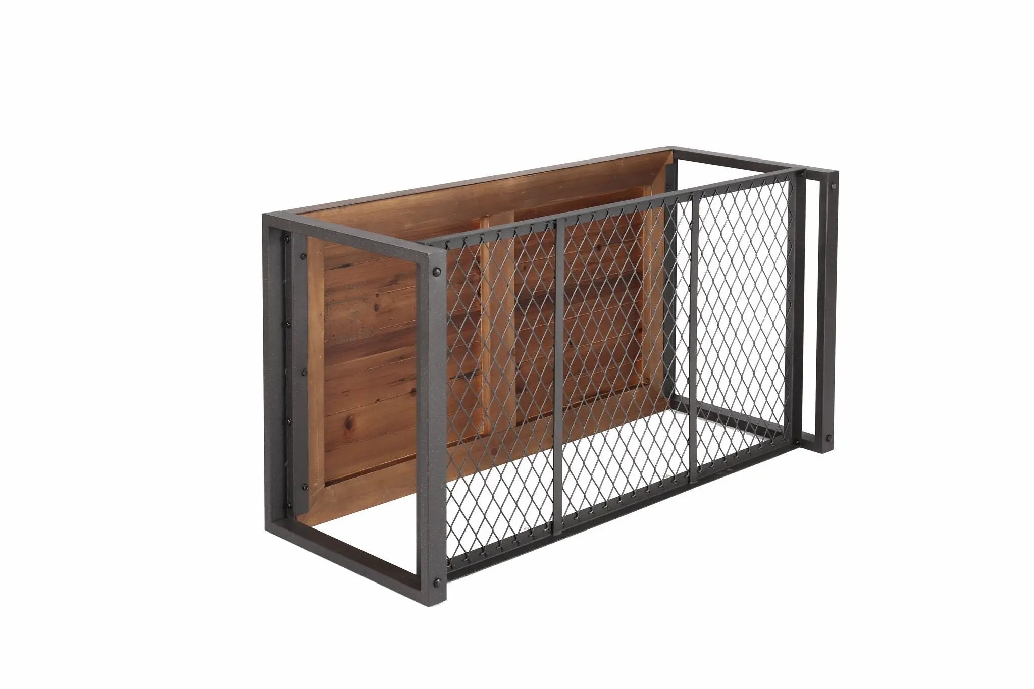Console Coffee Table With Reclaimed Wood Finish, For Living Room - Natural by Unique Piece Furniture