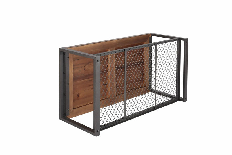 Console Coffee Table With Reclaimed Wood Finish, For Living Room - Natural by Unique Piece Furniture