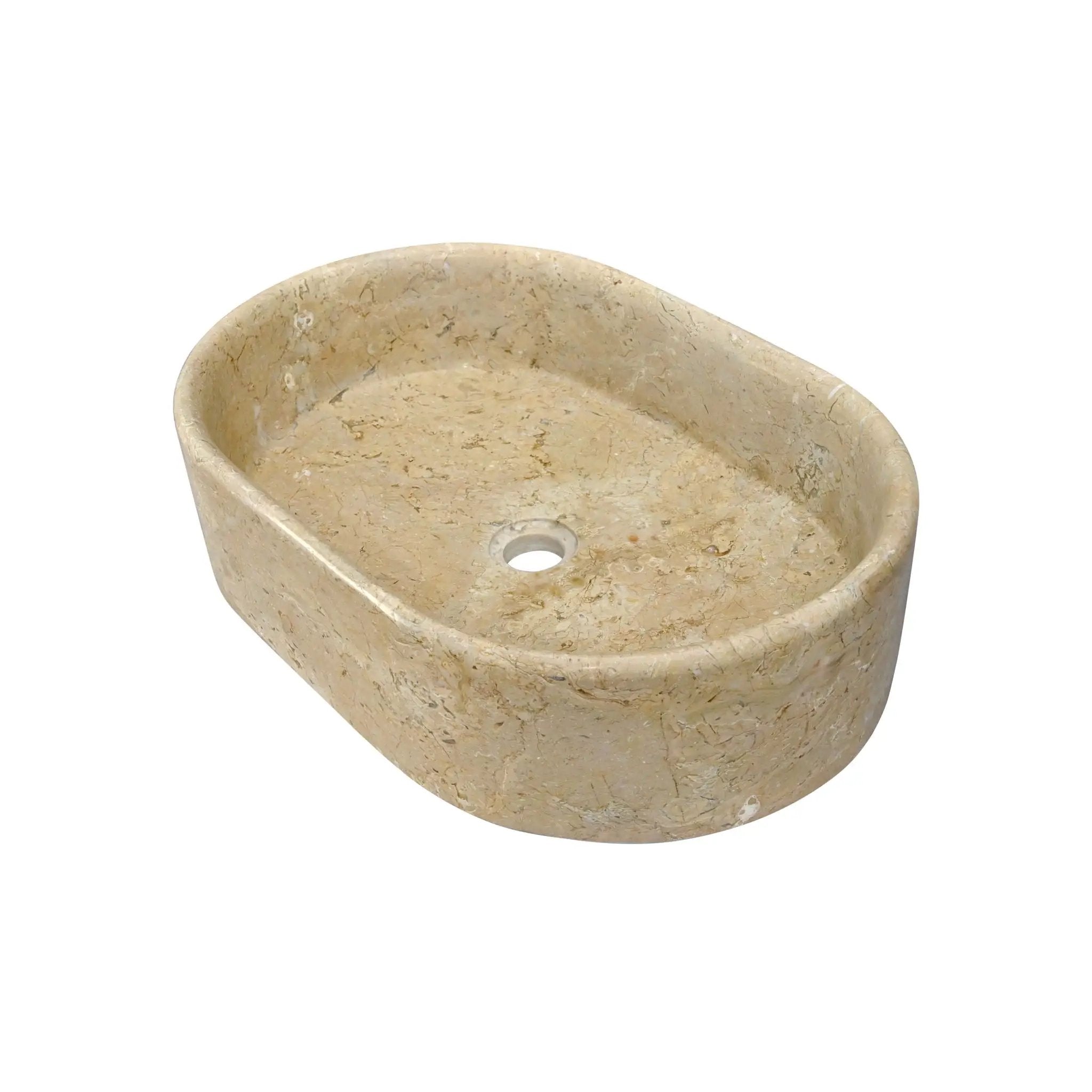 Bathroom Vessel Sink, Semi Polished Surface by HouseOfZazla