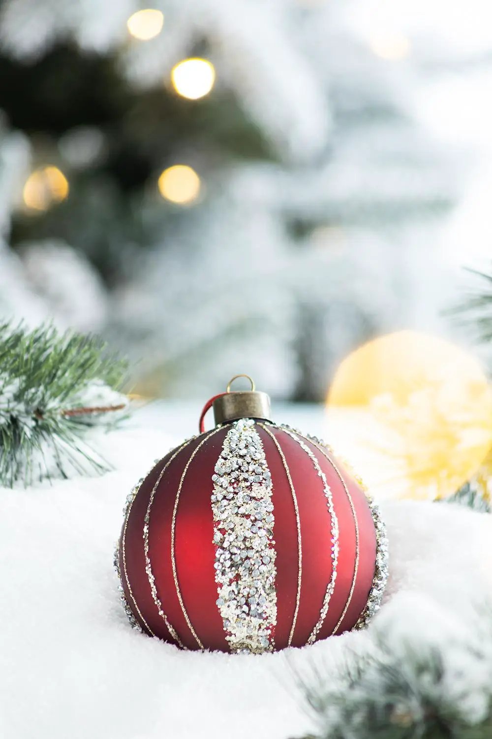 Christmas Ball Ornaments Tree Ornaments For Holiday Party Decorations by HouseOfZazla