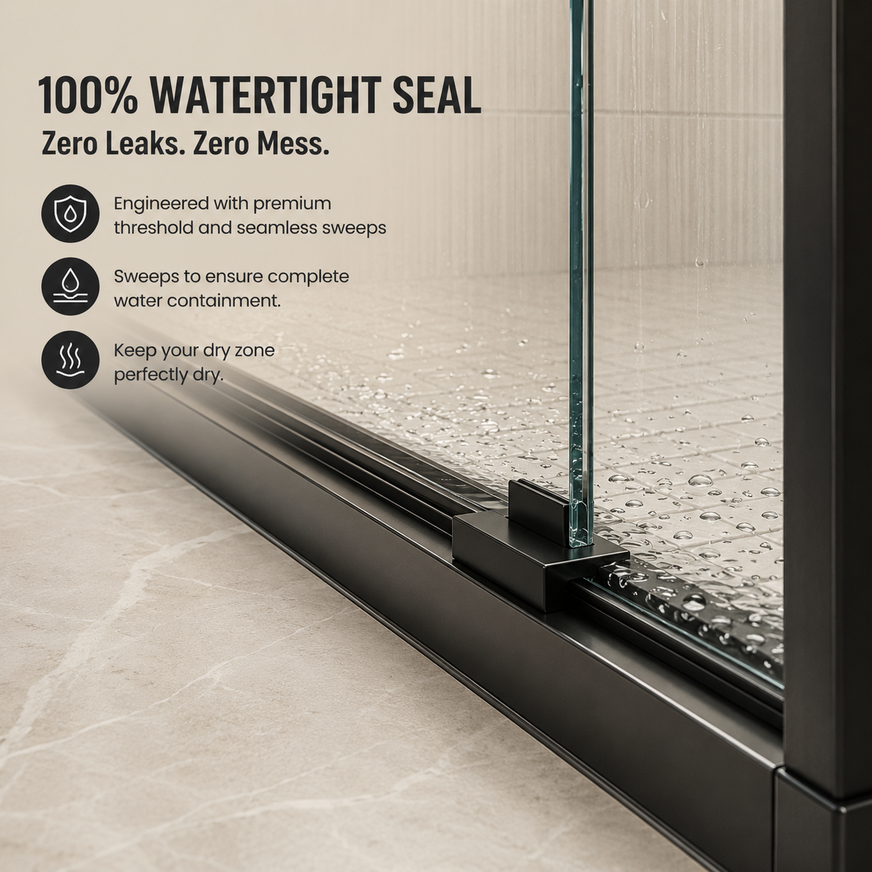 44-48" W x 74" H Framed Double Sliding Shower Door by HouseOfZazla