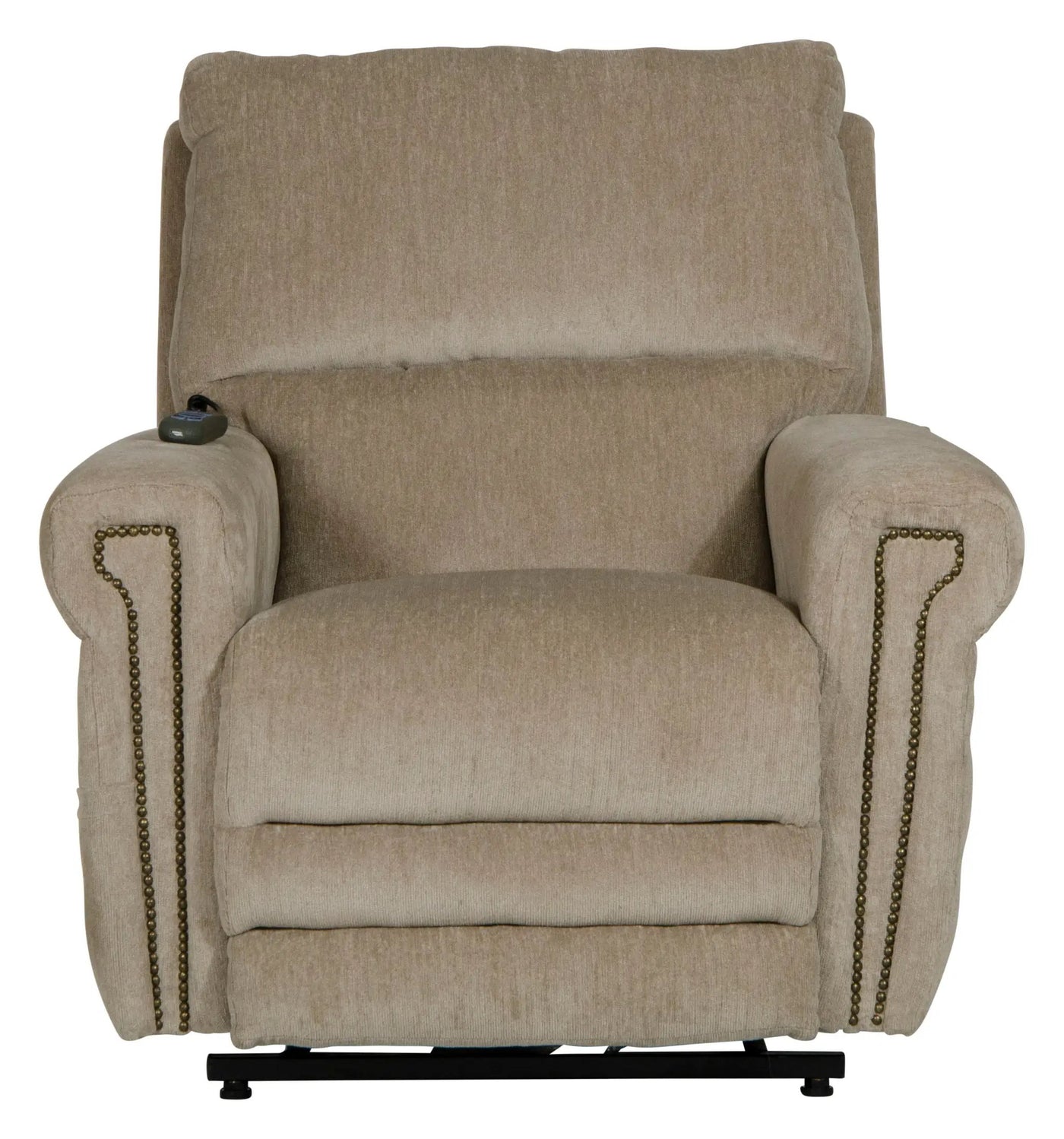 Warner - Power Headrest With Lumbar Power Lay Flat Recliner by Unique Piece Furniture