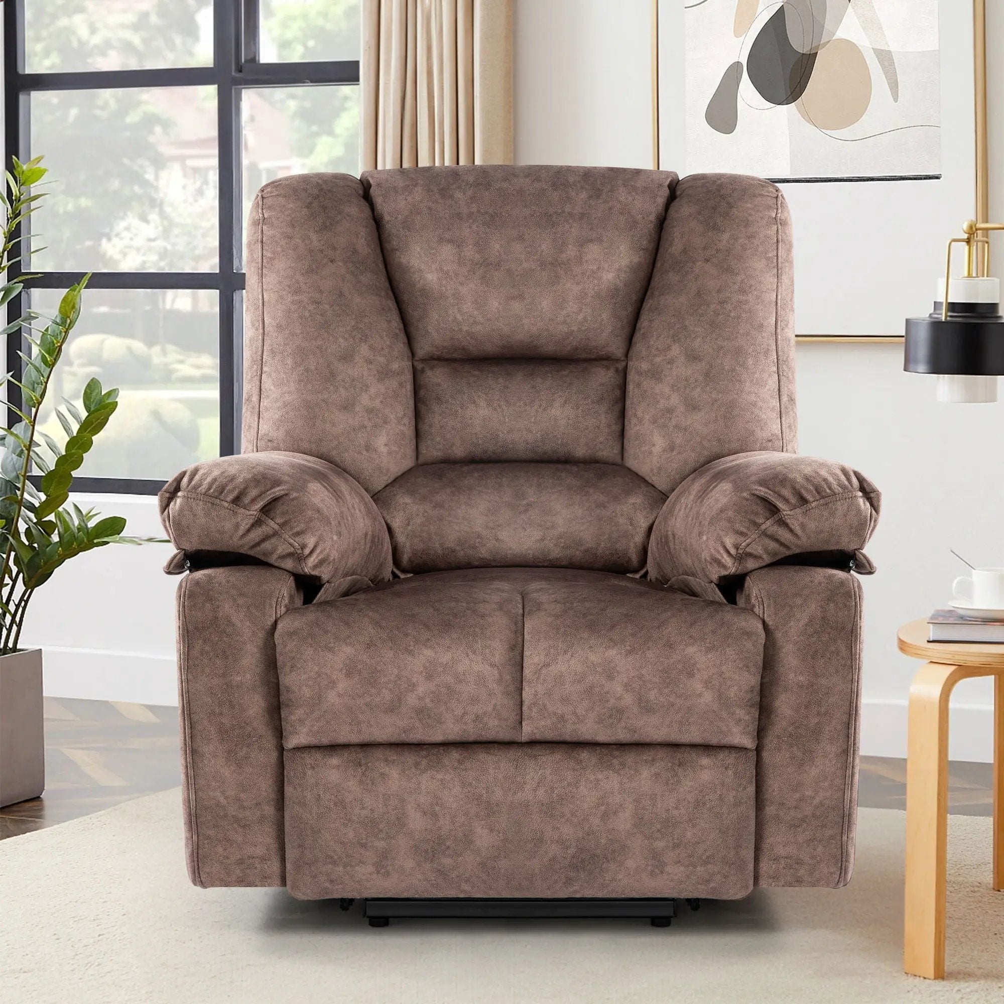 Power Lift Recliner Chair Sofa With Massage by Unique Piece Furniture