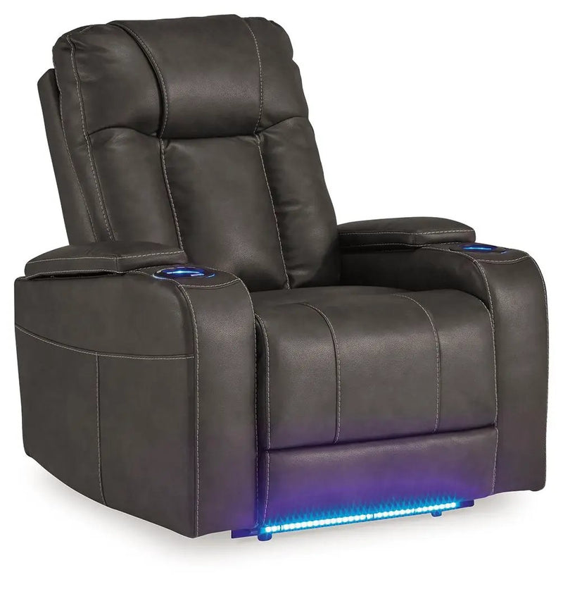 Feazada - Power Recliner With Adj Headrest by Unique Piece Furniture