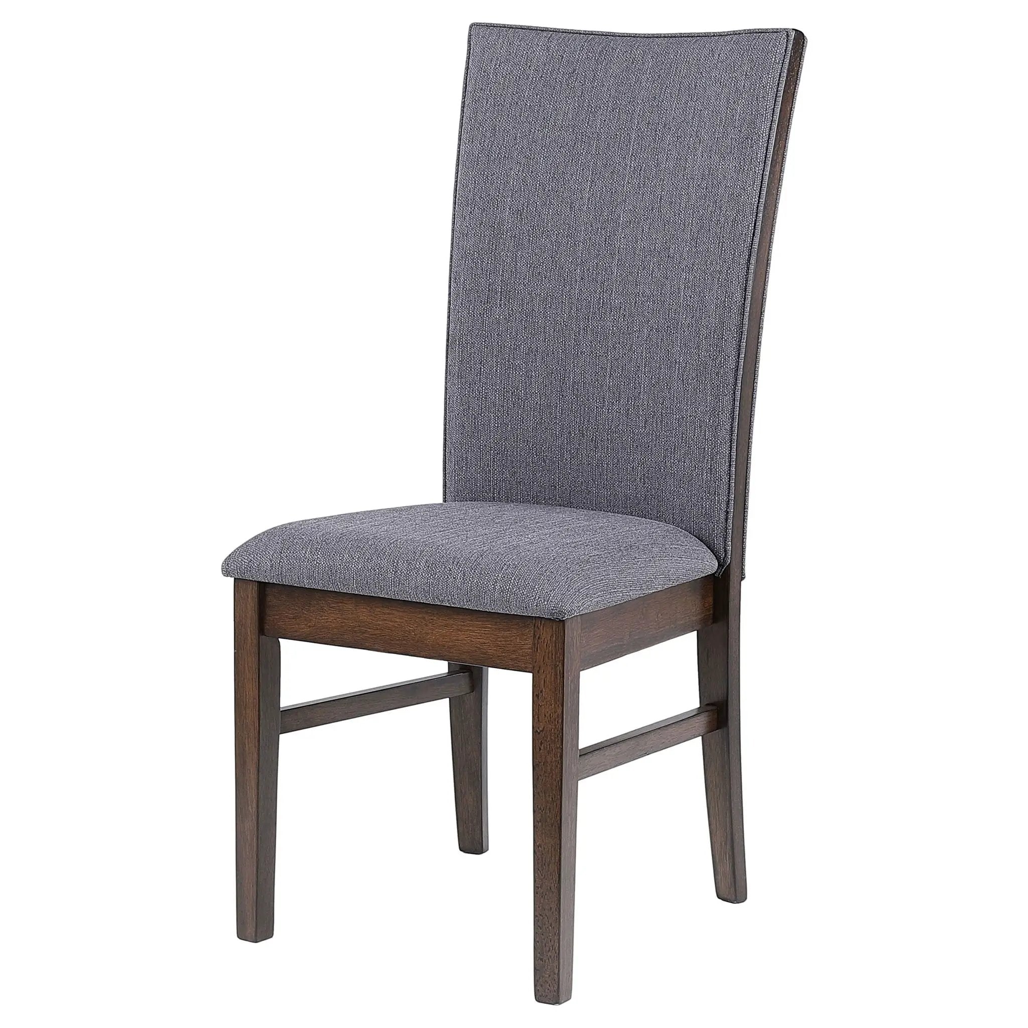 Sherwood Upholstered Dining Side Chair Grey (Set of 2) by Unique Piece Furniture
