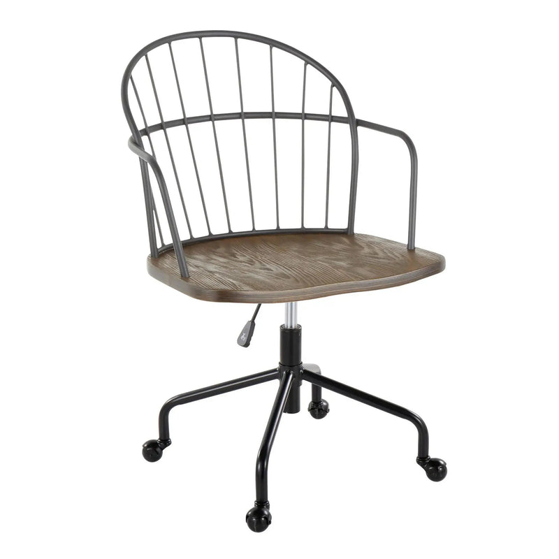 Riley - Farmhouse Adjustable Office Chair by HouseOfZazla
