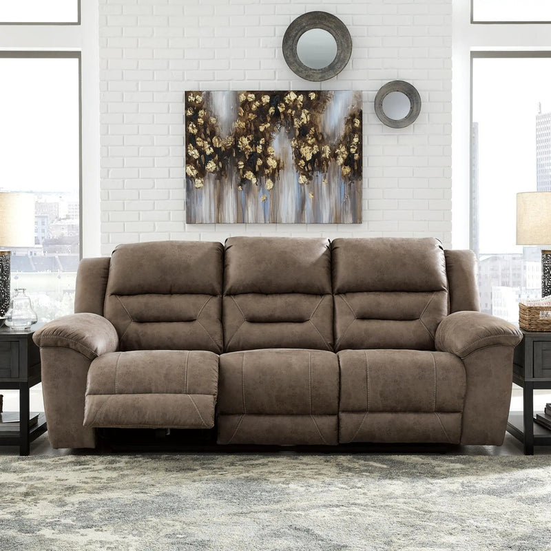 Stoneland - Reclining Sofa by Unique Piece Furniture