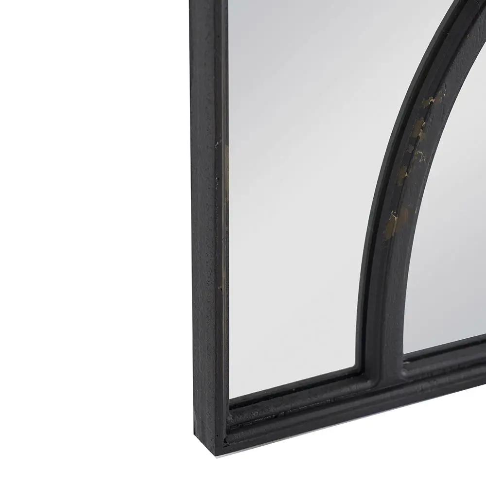 Rectangular Wooden Wall Mirror With Antique Frame, Vertical Or Horizontal Home Decor For Living Room (Set of 2) by HouseOfZazla