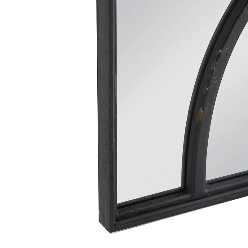 Rectangular Wooden Wall Mirror With Antique Frame, Vertical Or Horizontal Home Decor For Living Room (Set of 2) by Unique Piece Furniture
