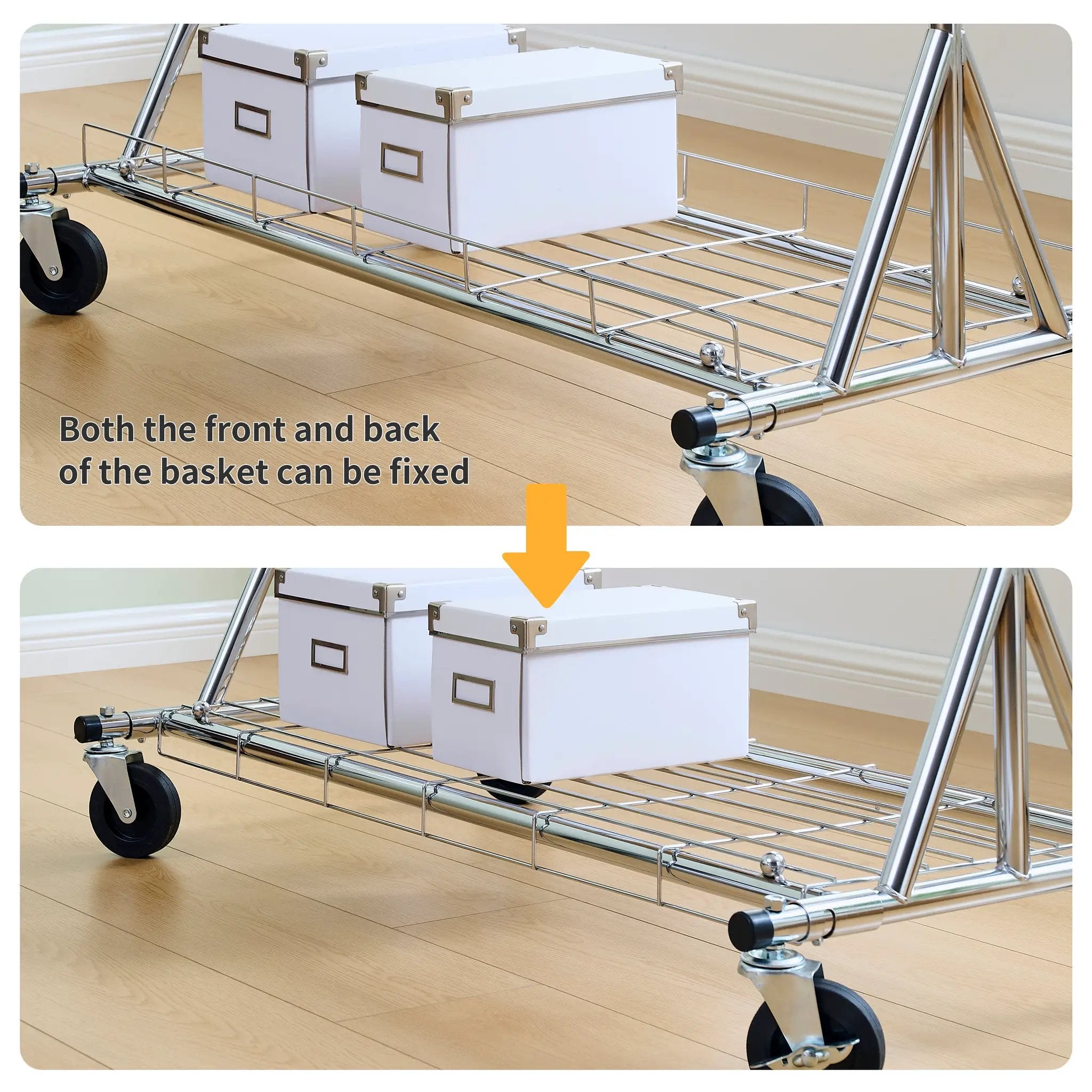 Heavy Duty Rolling Clothes Rack by HouseOfZazla