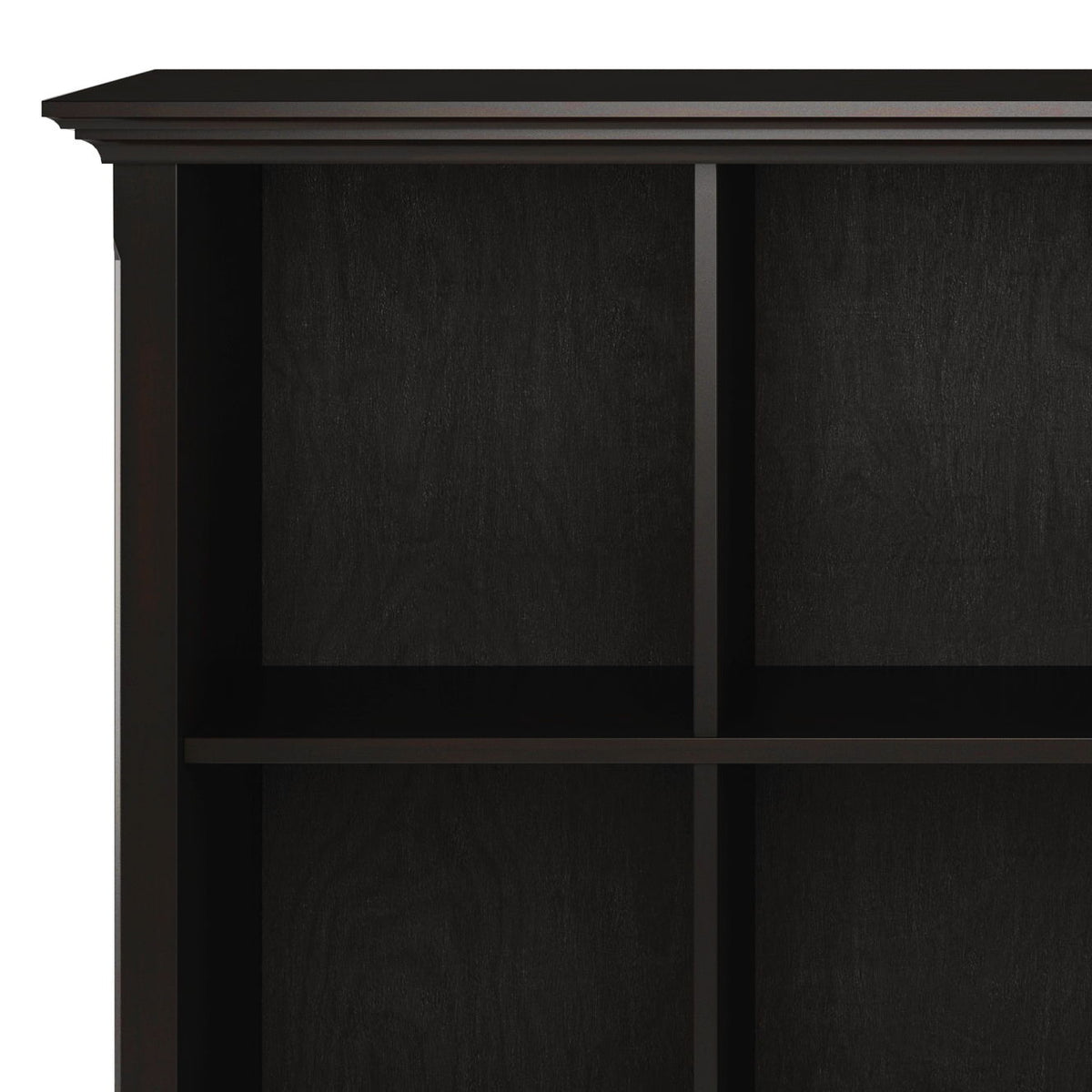 Amherst Cube Storage Bookcase with Large Cubbies - Dark Brown, Dark Gray, or White, photo 26 of 33