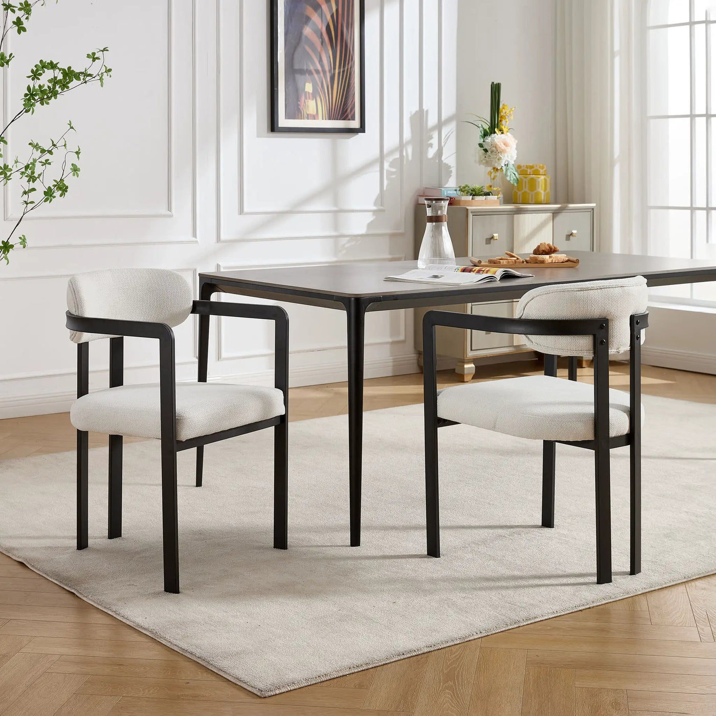 Dining Arm Chairs (Set of 2) by HouseOfZazla