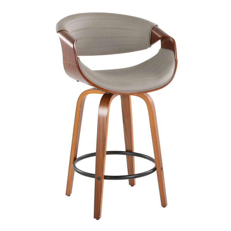 Symphony - Mid Century Stylish Design Modern Counter Stool (Set of 2) by Unique Piece Furniture