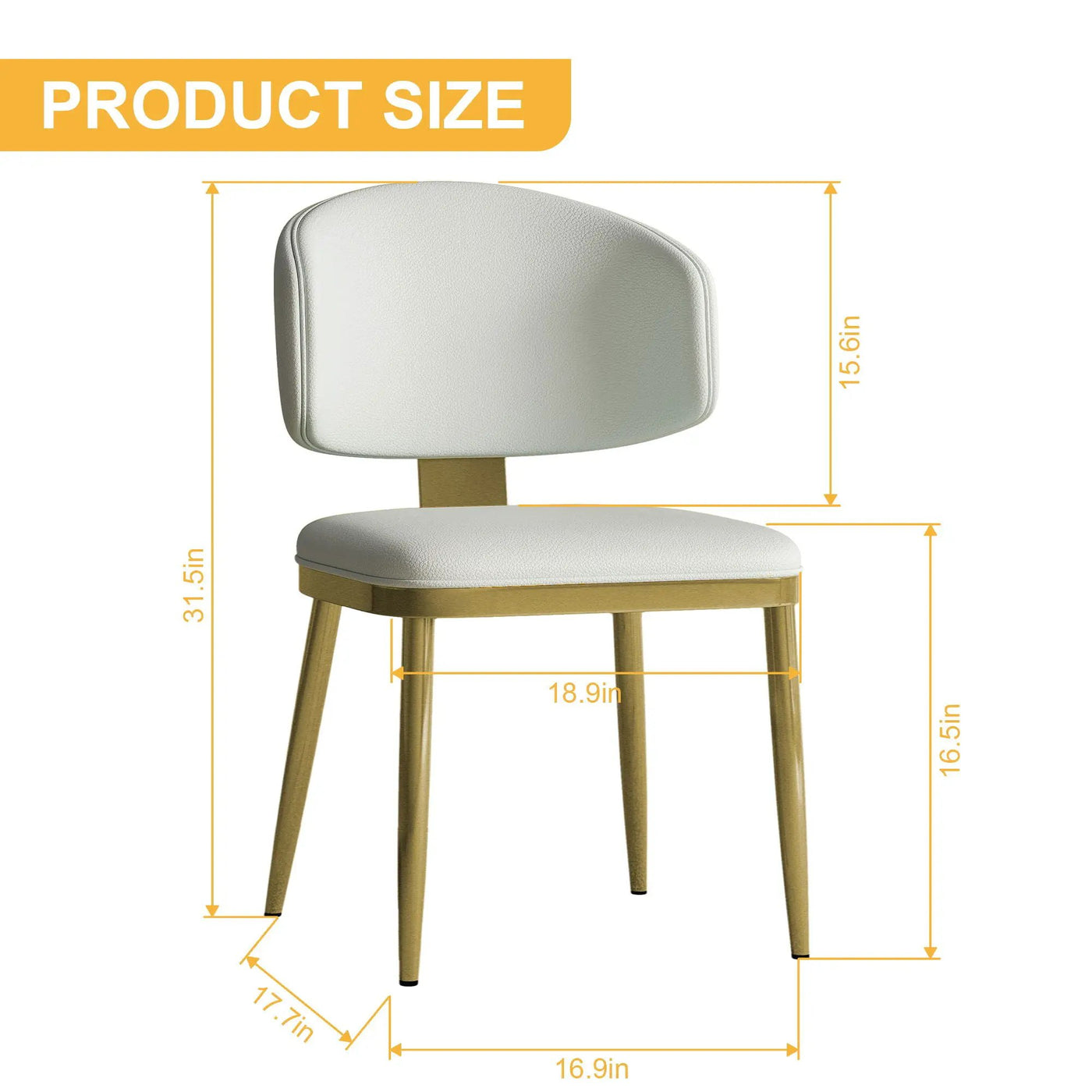 Modern Dining Chairs For Kitchen (Set of 2) by HouseOfZazla
