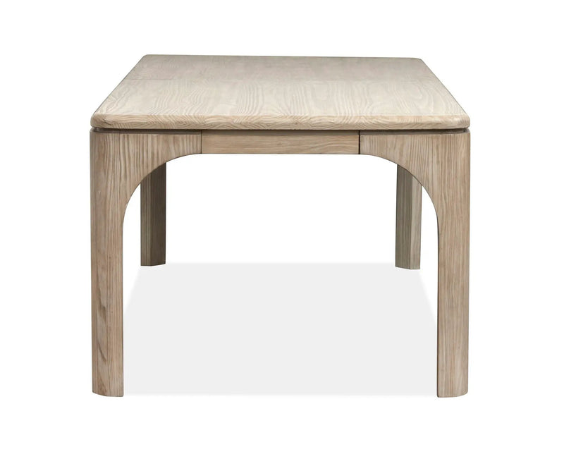Braelyn - Extendable Rectangular Dining Table - Dorian Gray, photo 5 of 7