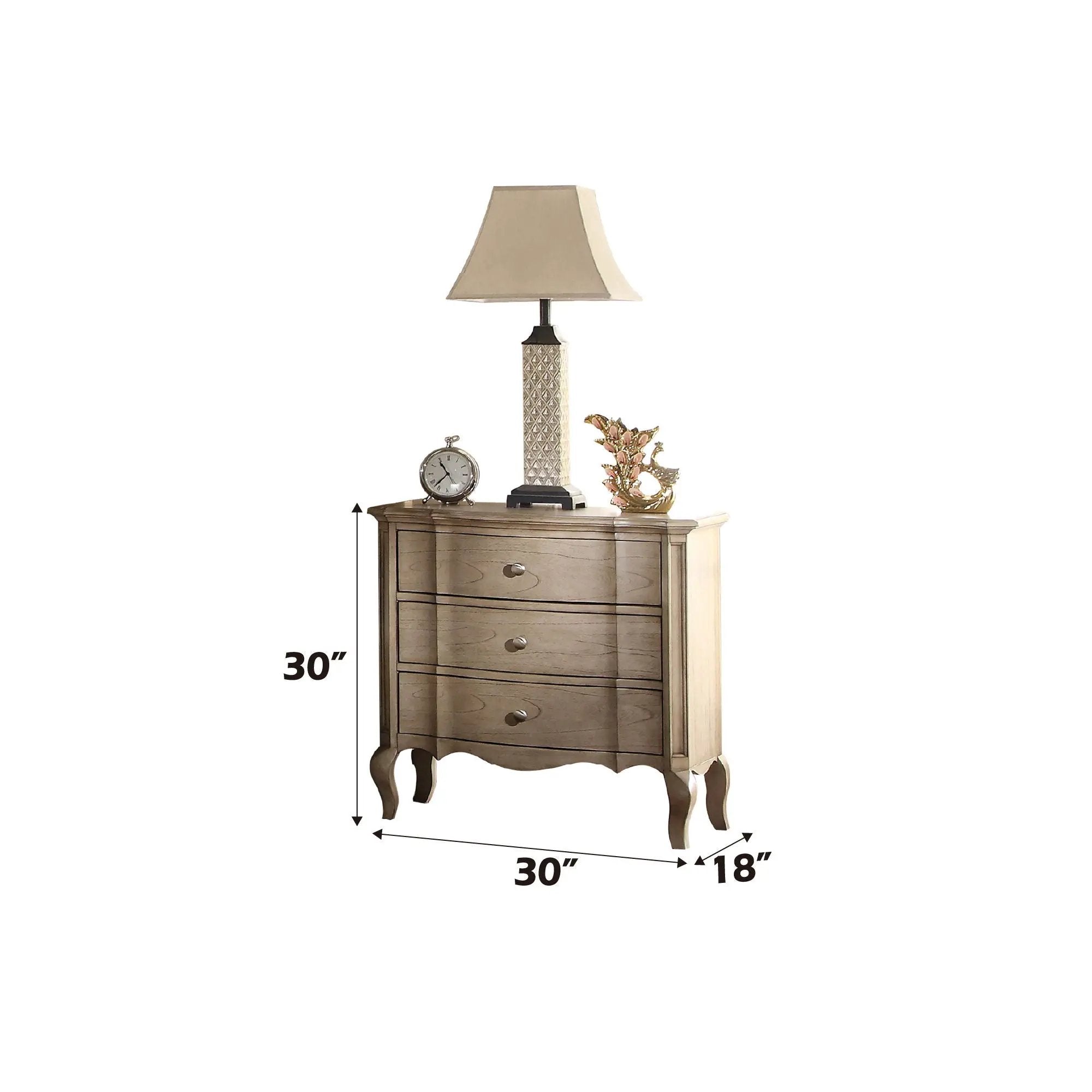 Chelmsford Nightstand, Classic And Modern Design by HouseOfZazla