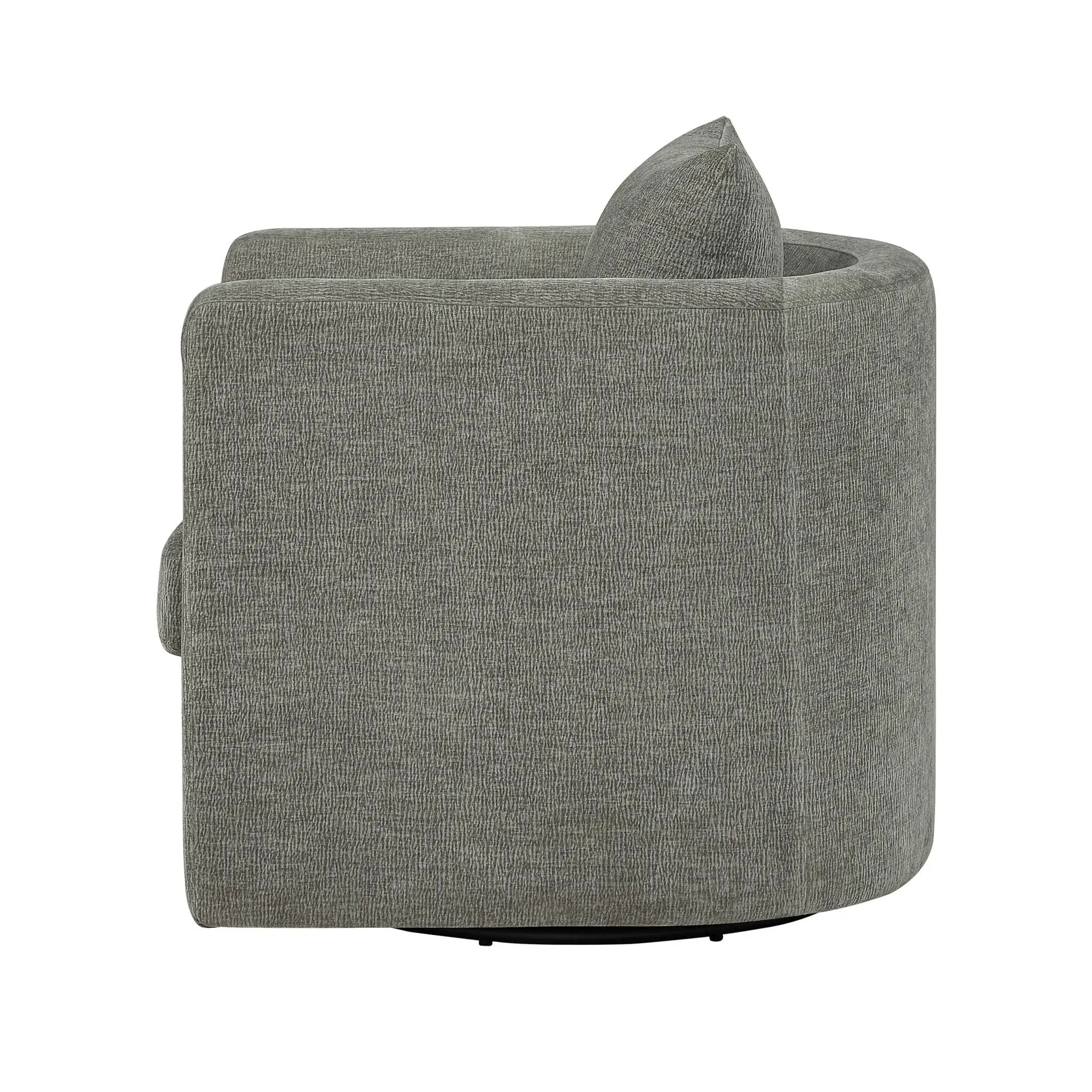 Sutton - Swivel Barrel Chair by HouseOfZazla