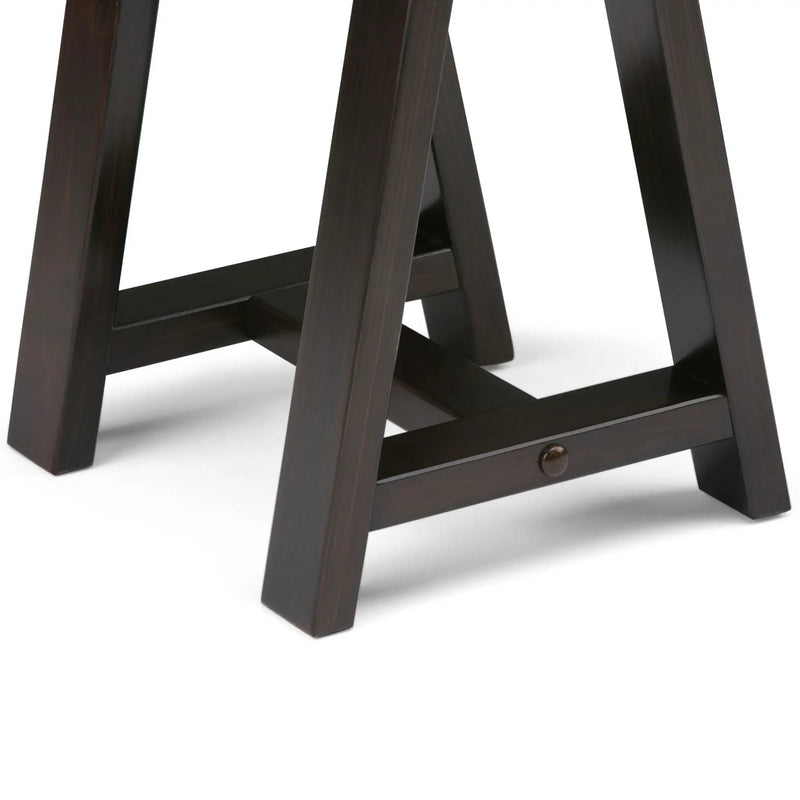 Sawhorse - Handcrafted Console Sofa Table by Unique Piece Furniture