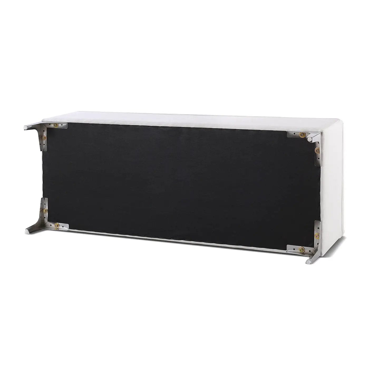 Madelyn - Modern Storage Bench - Bright White Dye by HouseOfZazla