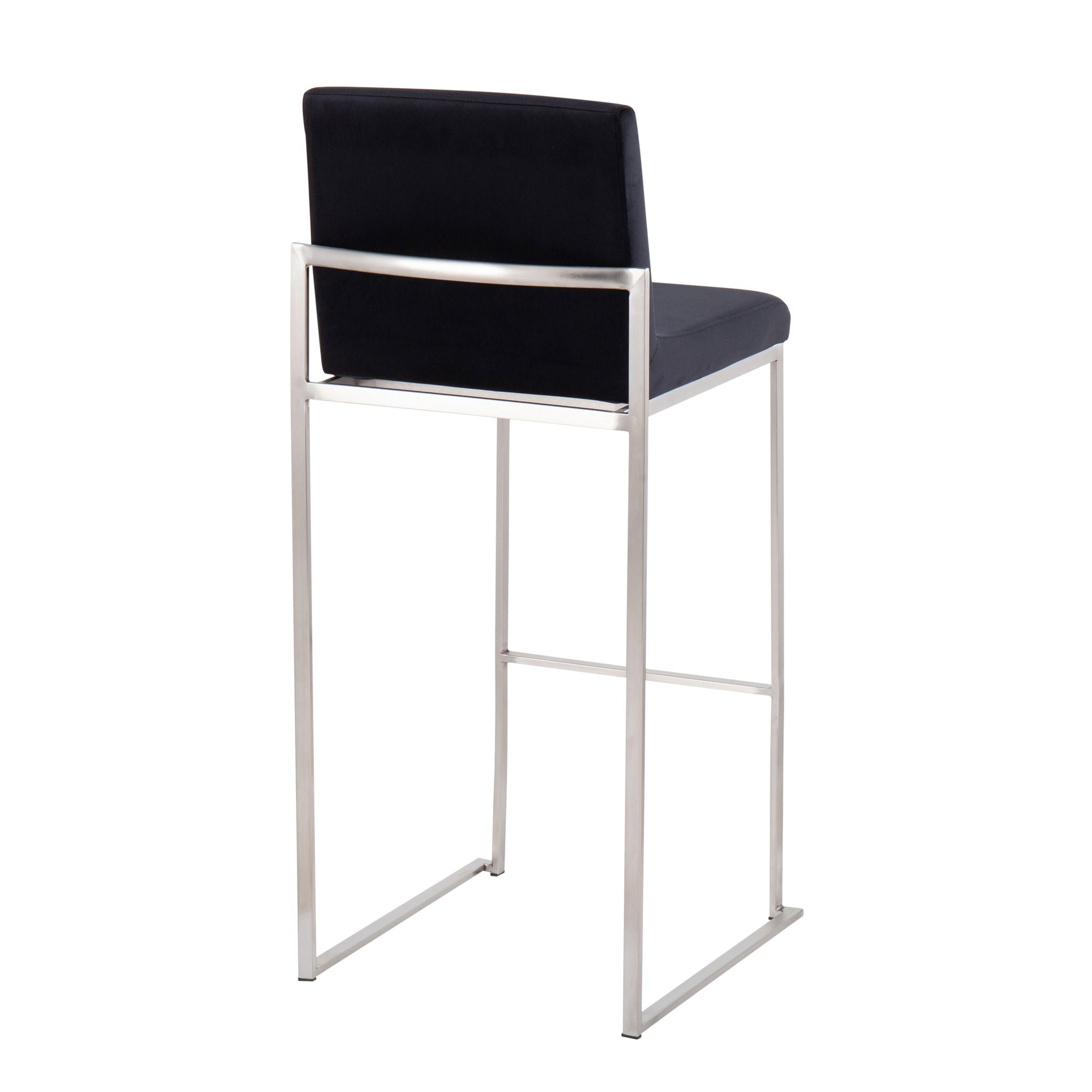 Fuji - Contemporary And Modern Elegance High Back Barstool by HouseOfZazla