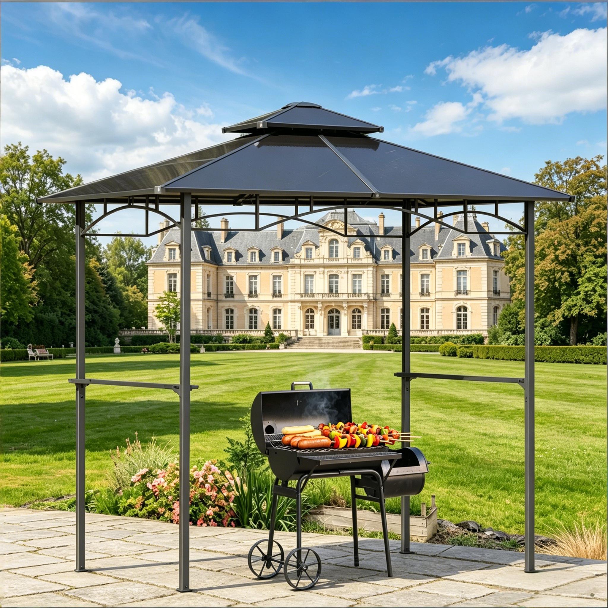 Outdoor BBQ Canopy, Barbecue Grill Gazebo, BBQ Tent by HouseOfZazla