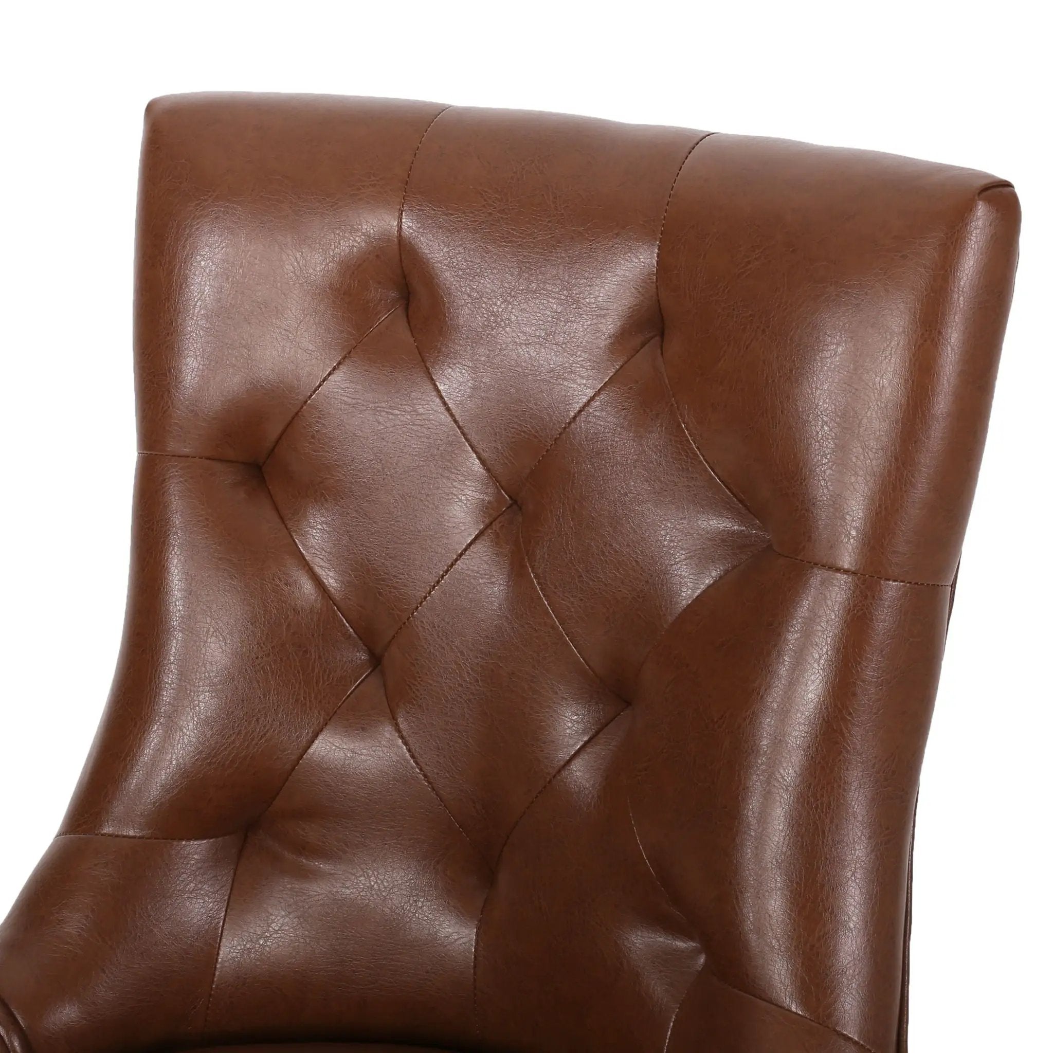 Cheney Contemporary Dining Chair Tufted Upholstery (Set of 2) by HouseOfZazla