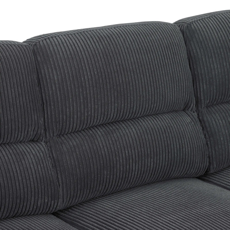 Vintage Inspired 3 Seat Sofa With Tufted Cushions by Unique Piece Furniture