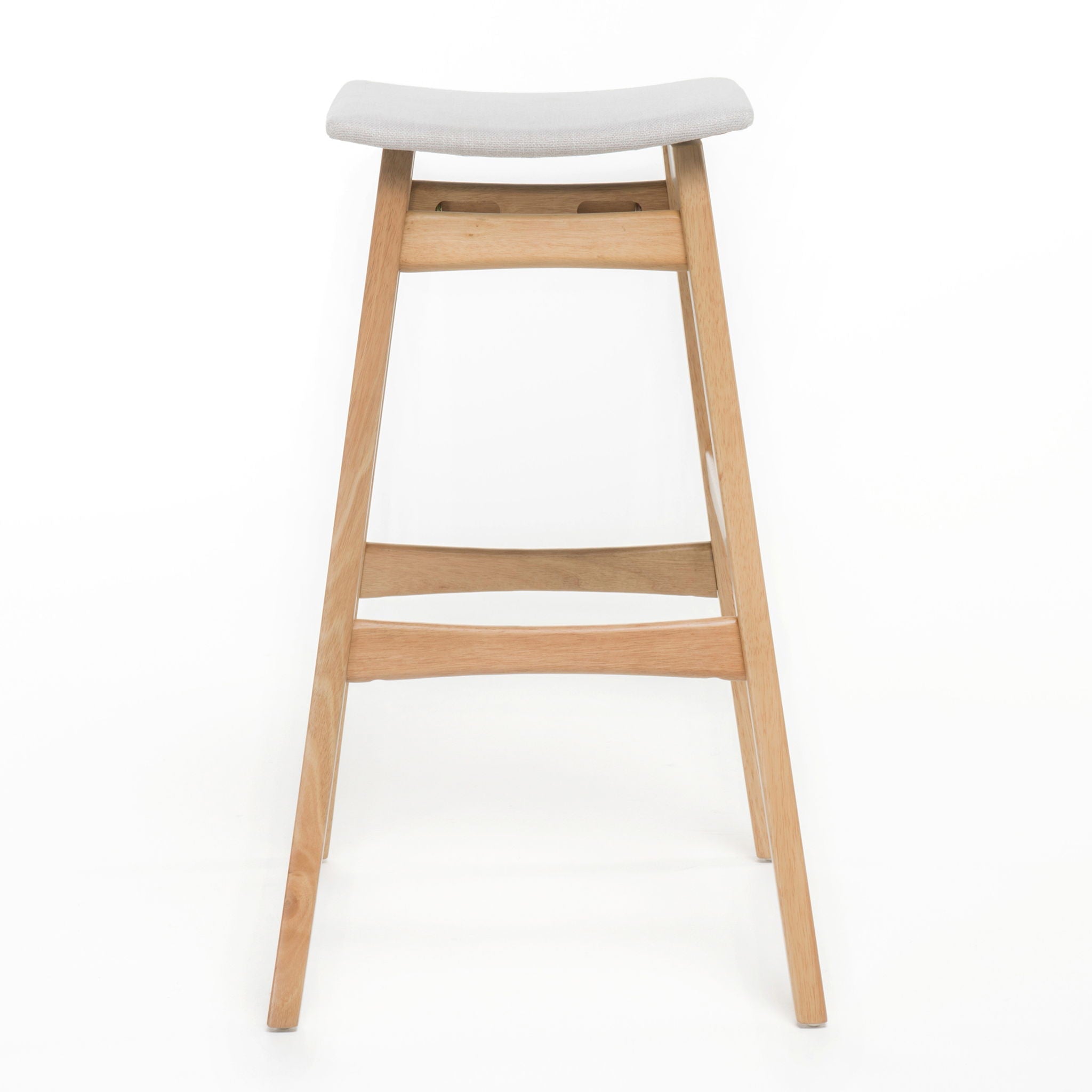 Modern Bar Stool Set With Upholstered Seating by HouseOfZazla