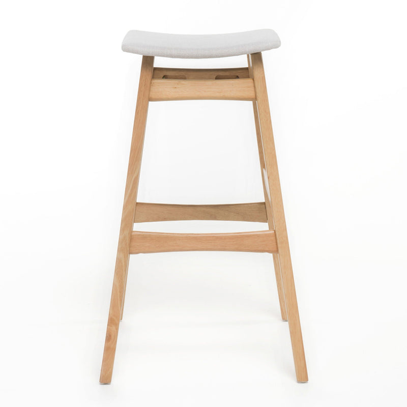 Modern Bar Stool Set With Upholstered Seating by HouseOfZazla