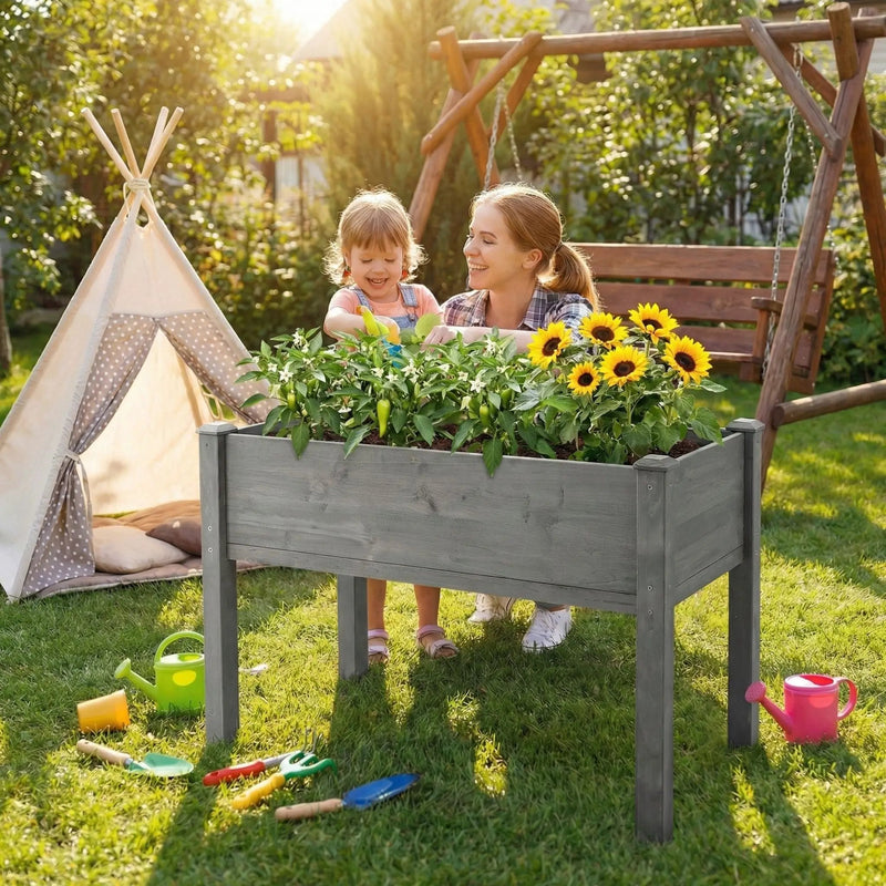 Elevated Raised Garden Bed For Outdoor by Unique Piece Furniture