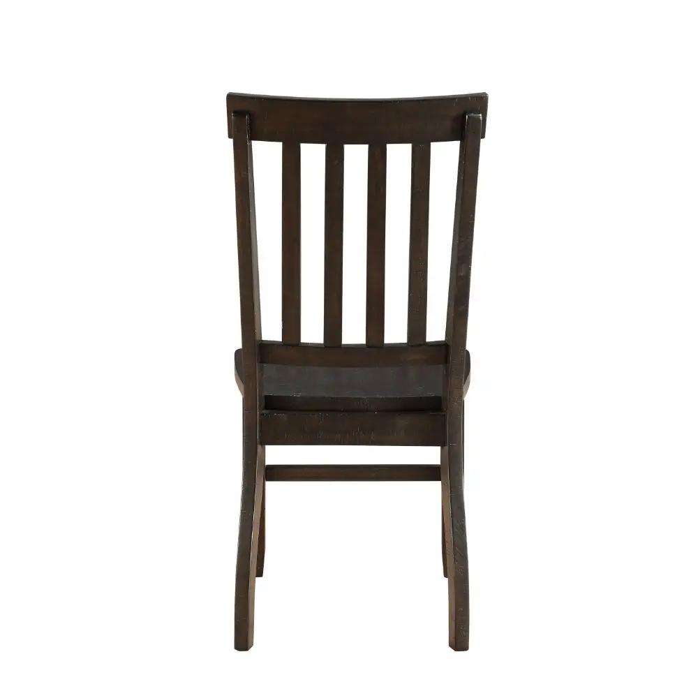 Maisha - Side Chair (Set of 2) - Rustic Walnut by Unique Piece Furniture