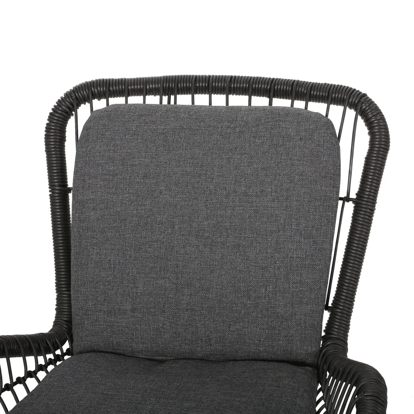 Outdoor Wicker Club Chair With Cushions (Set of 2) by HouseOfZazla