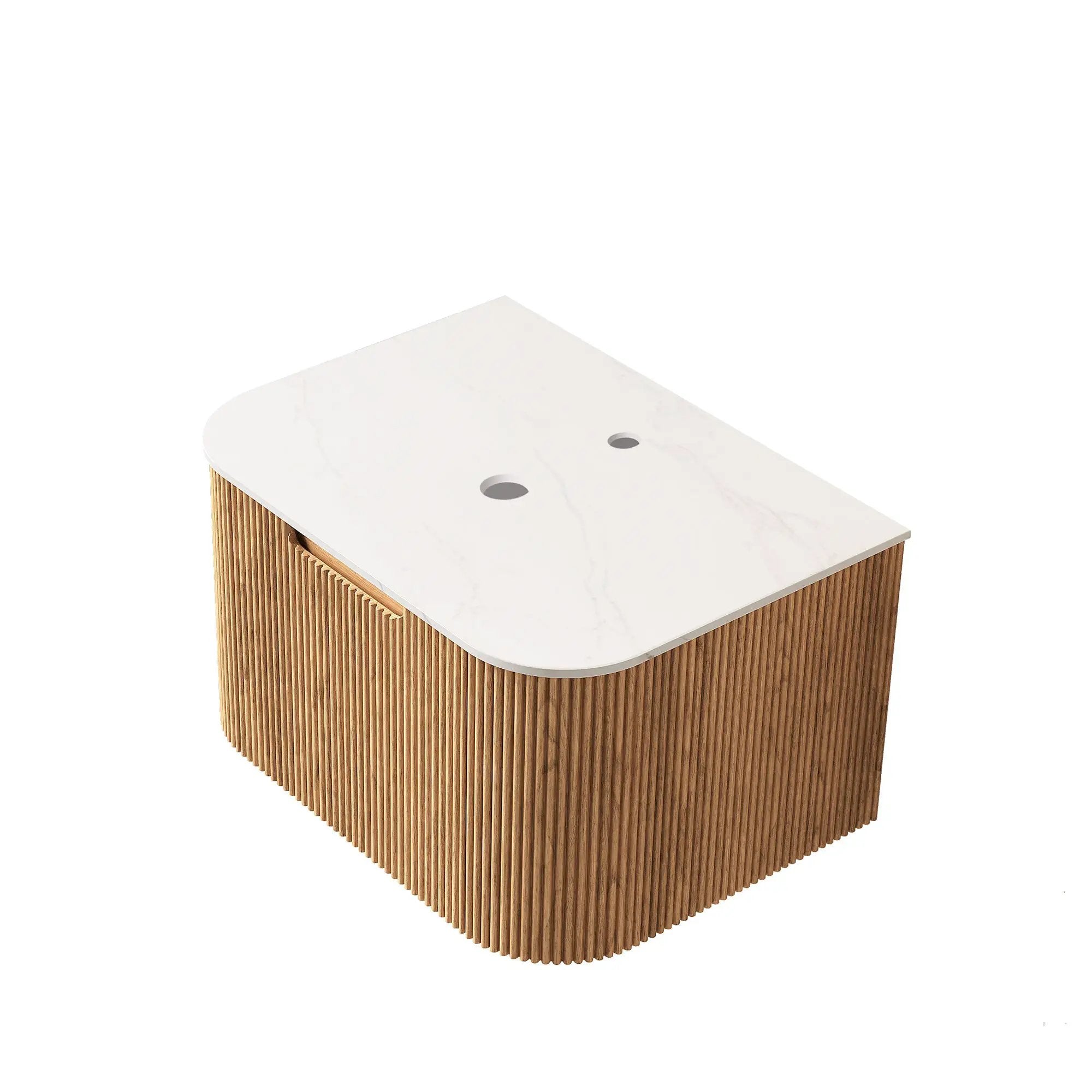 Dina 24'' Wall Mounted Cabinet with Carrara by HouseOfZazla