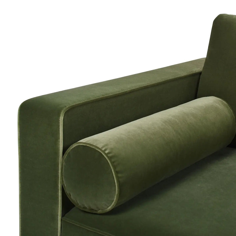 Nicholi - Mid-Century Modern Sofa - Olive Green by HouseOfZazla
