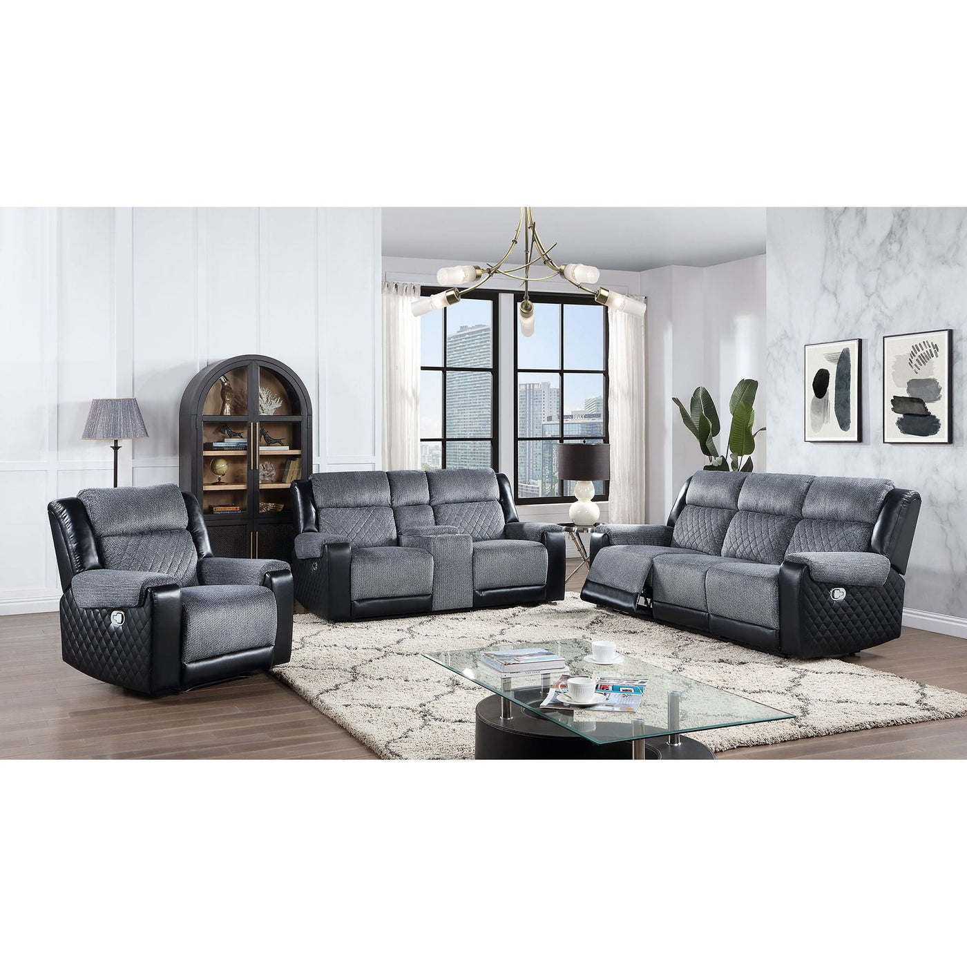 Alicia - Traditional Reclining Set by HouseOfZazla