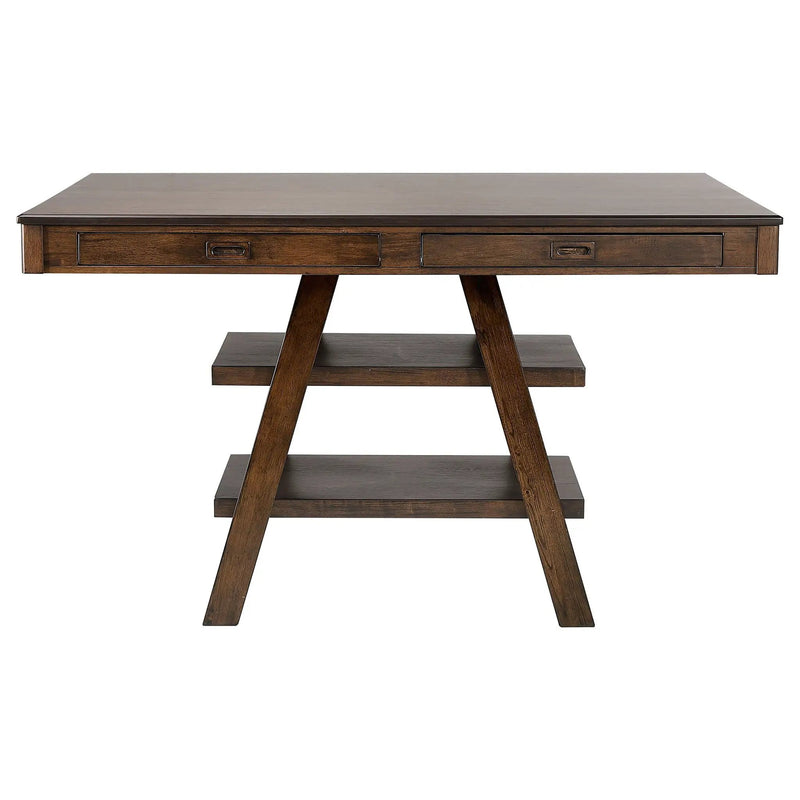 Dewey 5-piece Rectangular Dining Table Set Walnut by Unique Piece Furniture