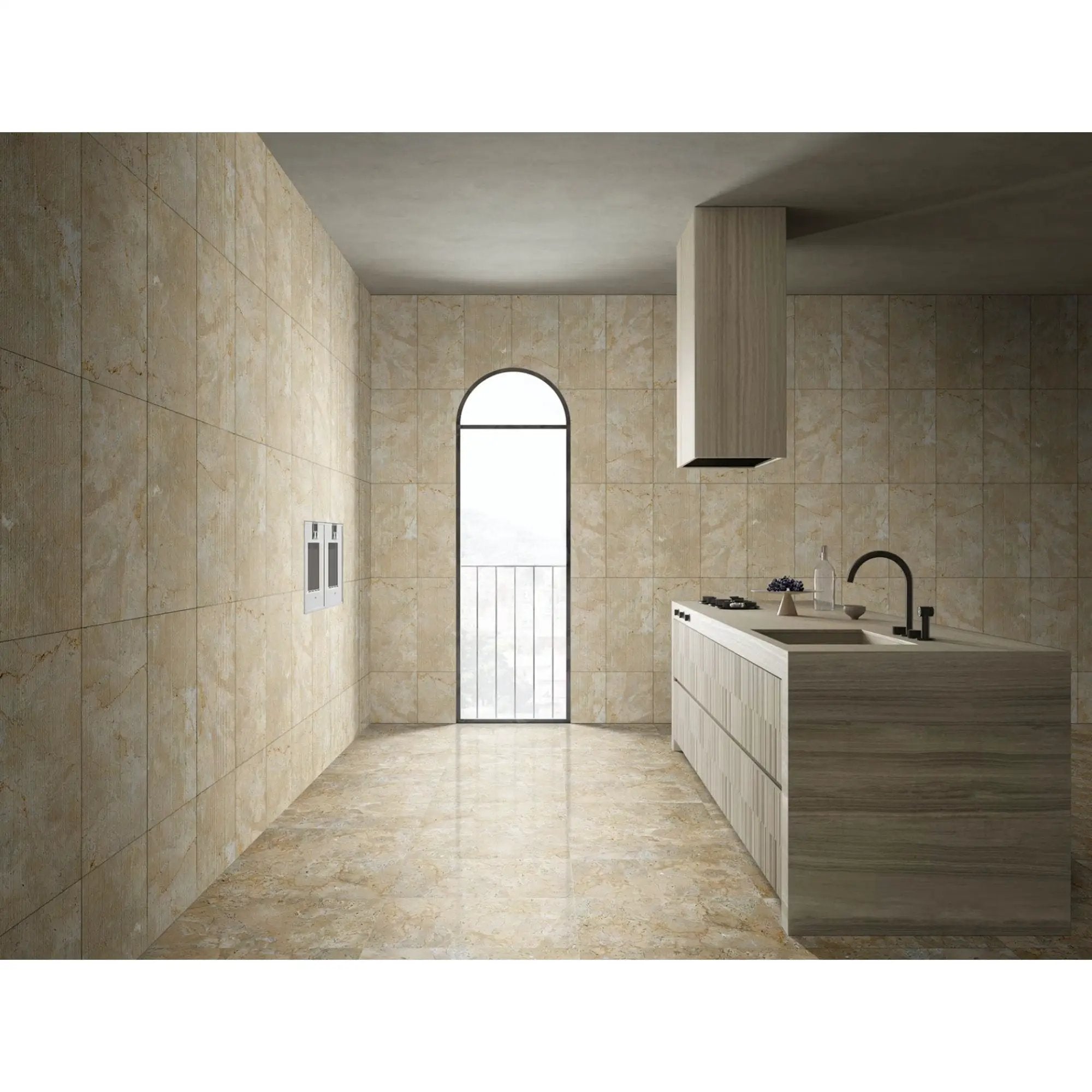 Textured Finished, 3D Tiles For Wall Decoration (Set of 4) by HouseOfZazla
