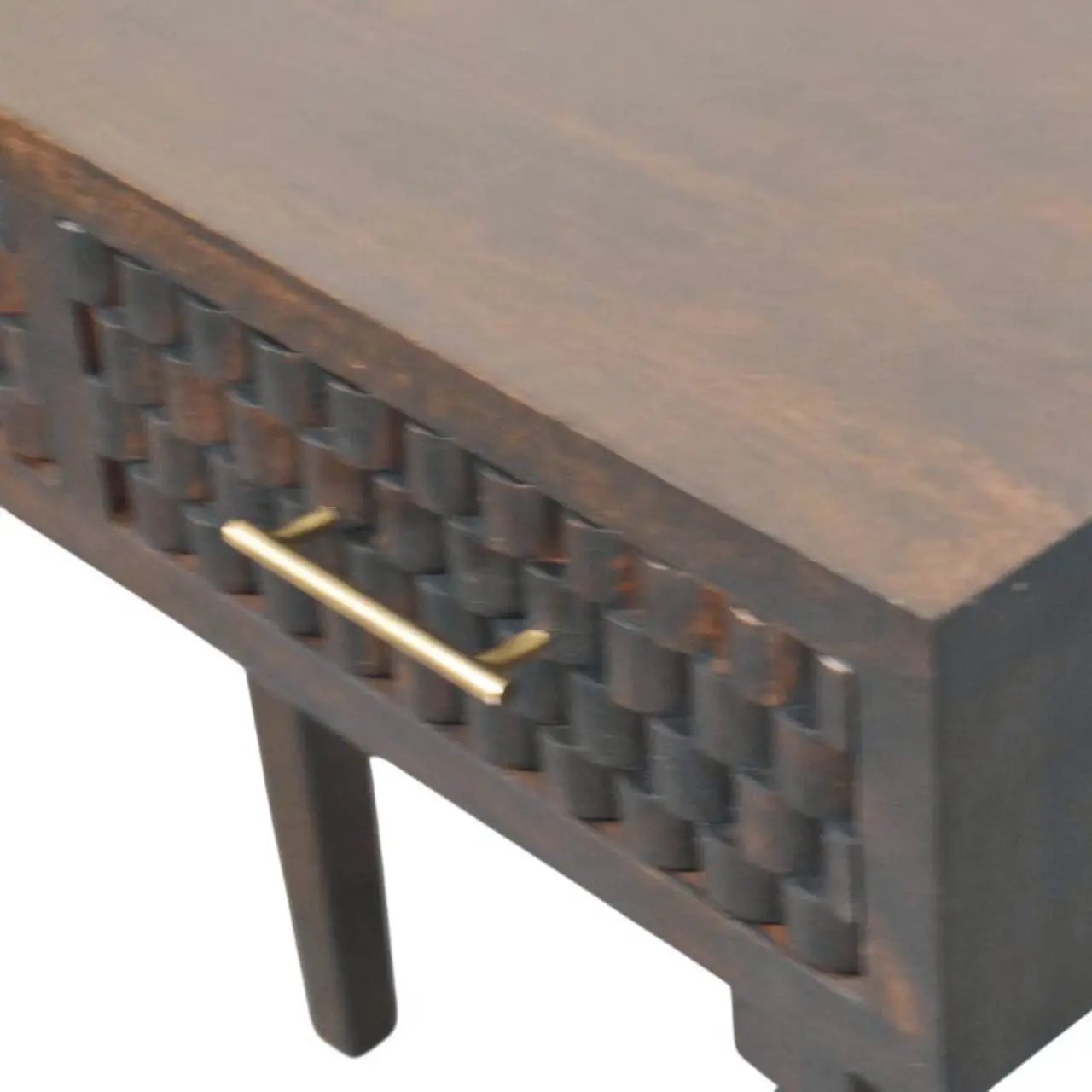 Solid Wood Arno Console Table by HouseOfZazla