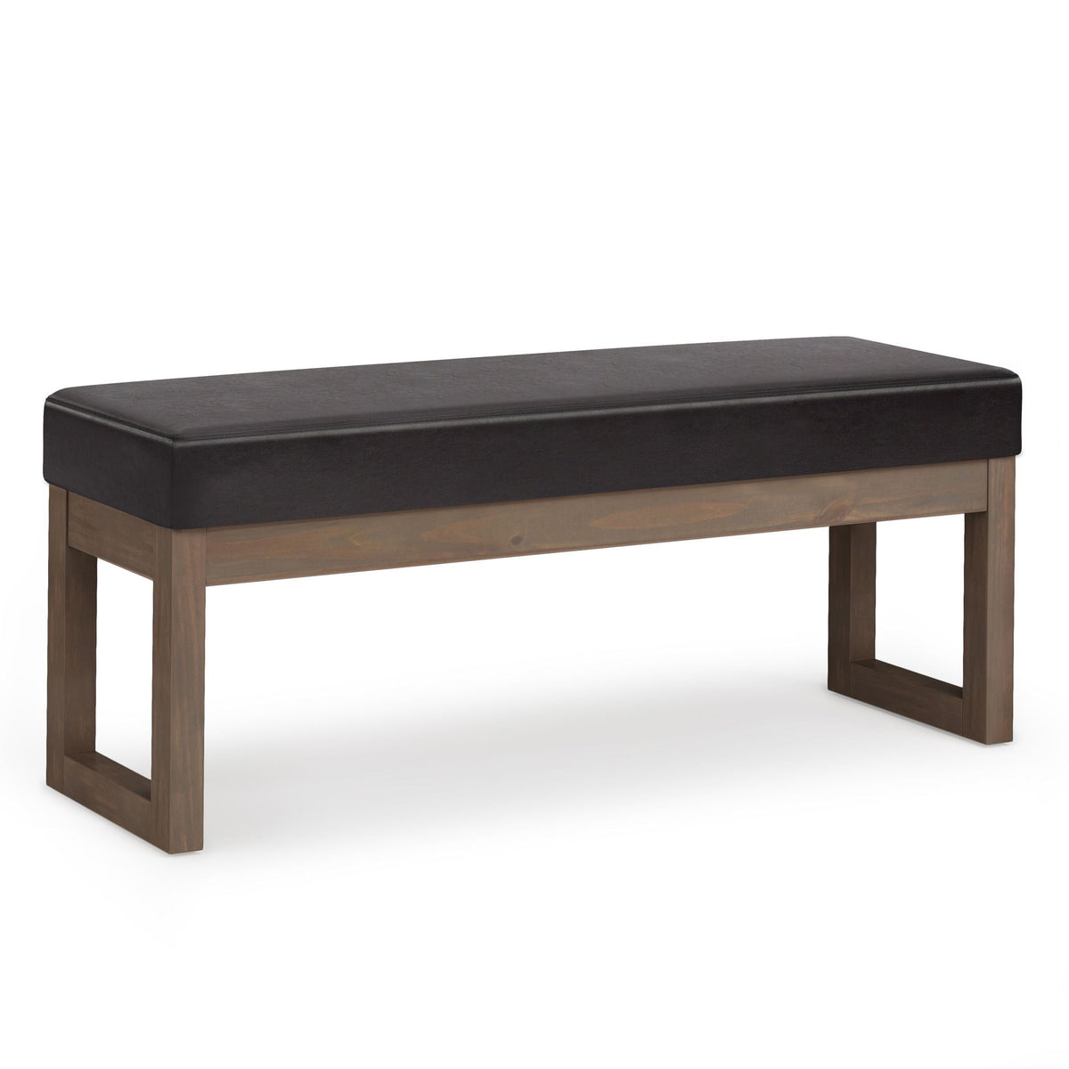 Milltown Upholstered Ottoman Bench with Versatile Design - Multiple Colors, photo 13 of 40