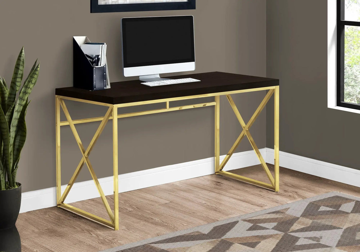 Computer Desk For Home Office, Laptop by HouseOfZazla