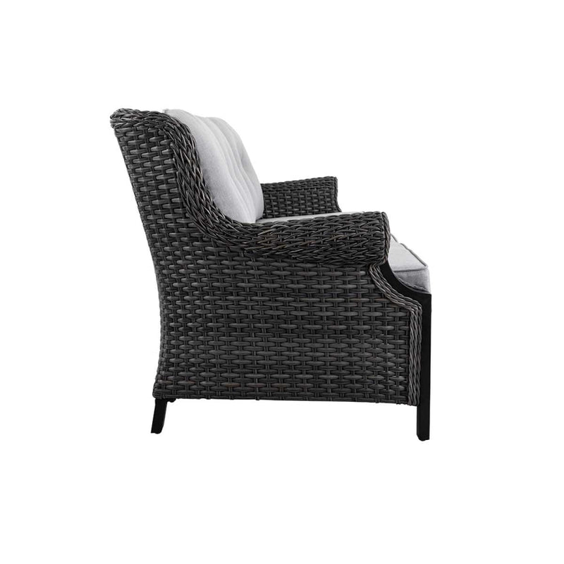 Lassen 4-Piece Firepit Set with Swivel Rocking Chairs, photo 8 of 16