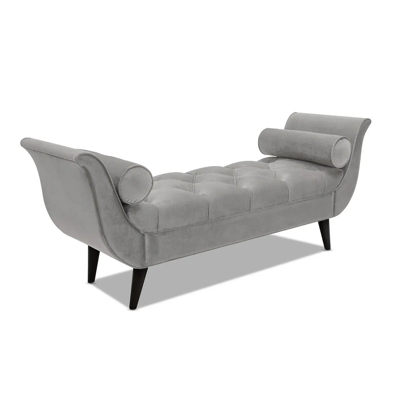 Alma - Tufted Flared Arm Entryway Bench by HouseOfZazla