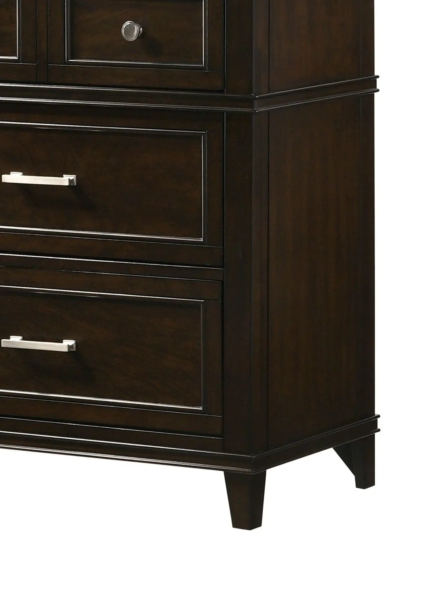 Merlot - 6 Drawer Dresser - Mahogany by HouseOfZazla