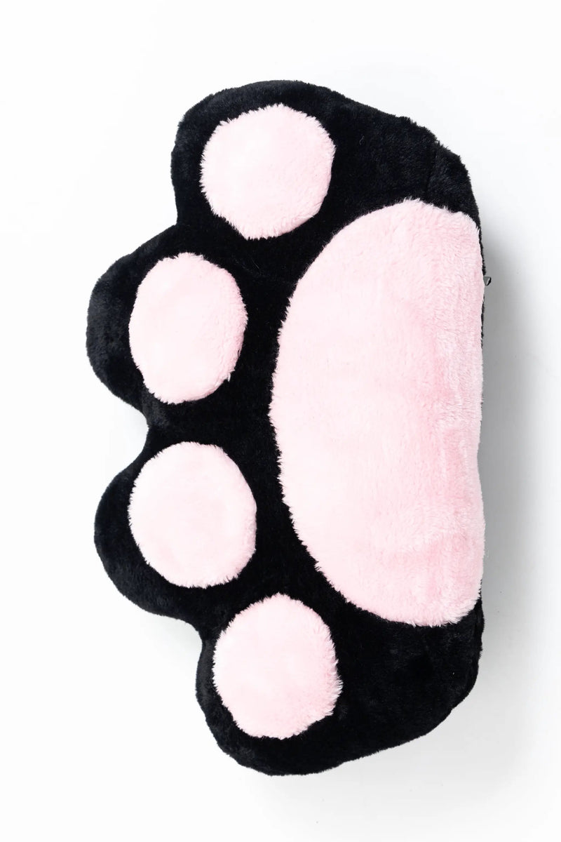 Cute Cat Gaming Chair with Paw Lumbar Cushion by HouseOfZazla