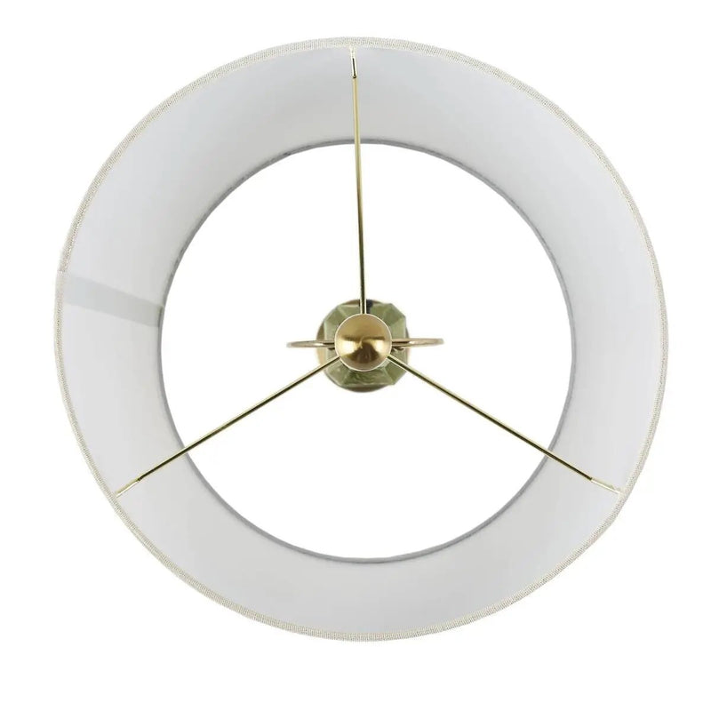 Faceted Green Glass Table Lamp by HouseOfZazla