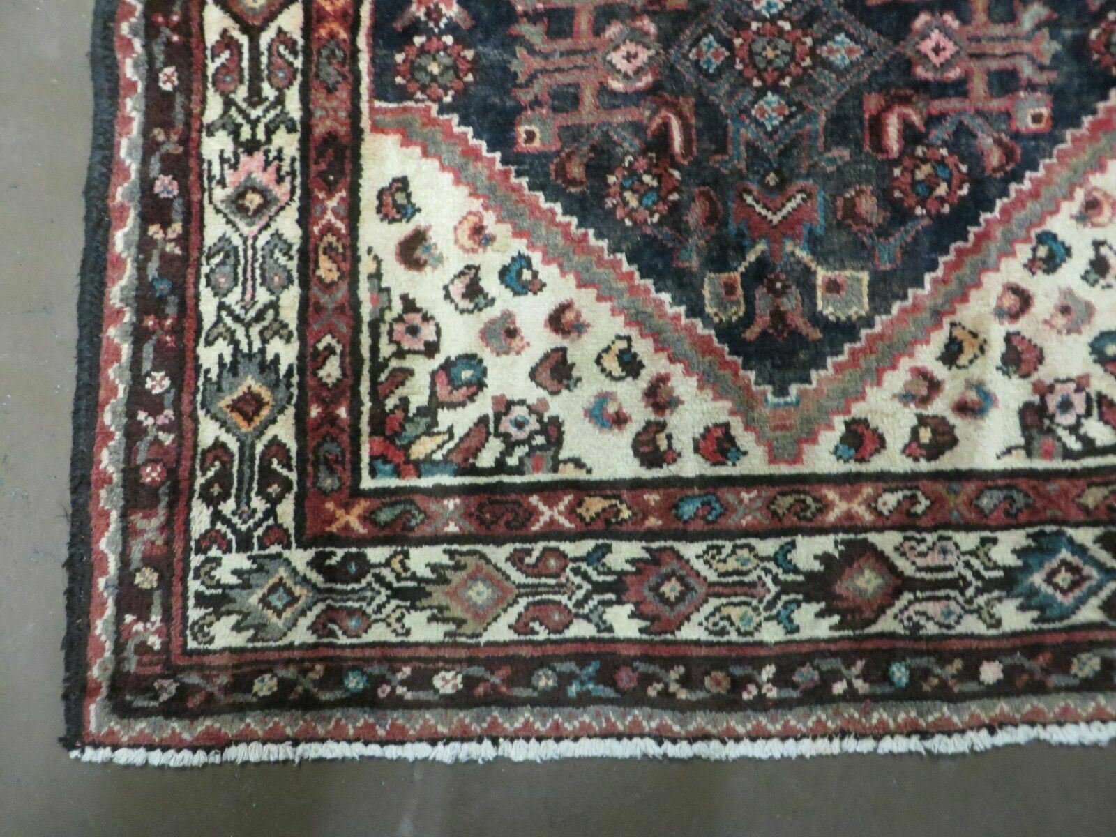 3' 6" X 10' 3" Antique Handmade Turkish Wool Runner Rug by Jewel Rugs