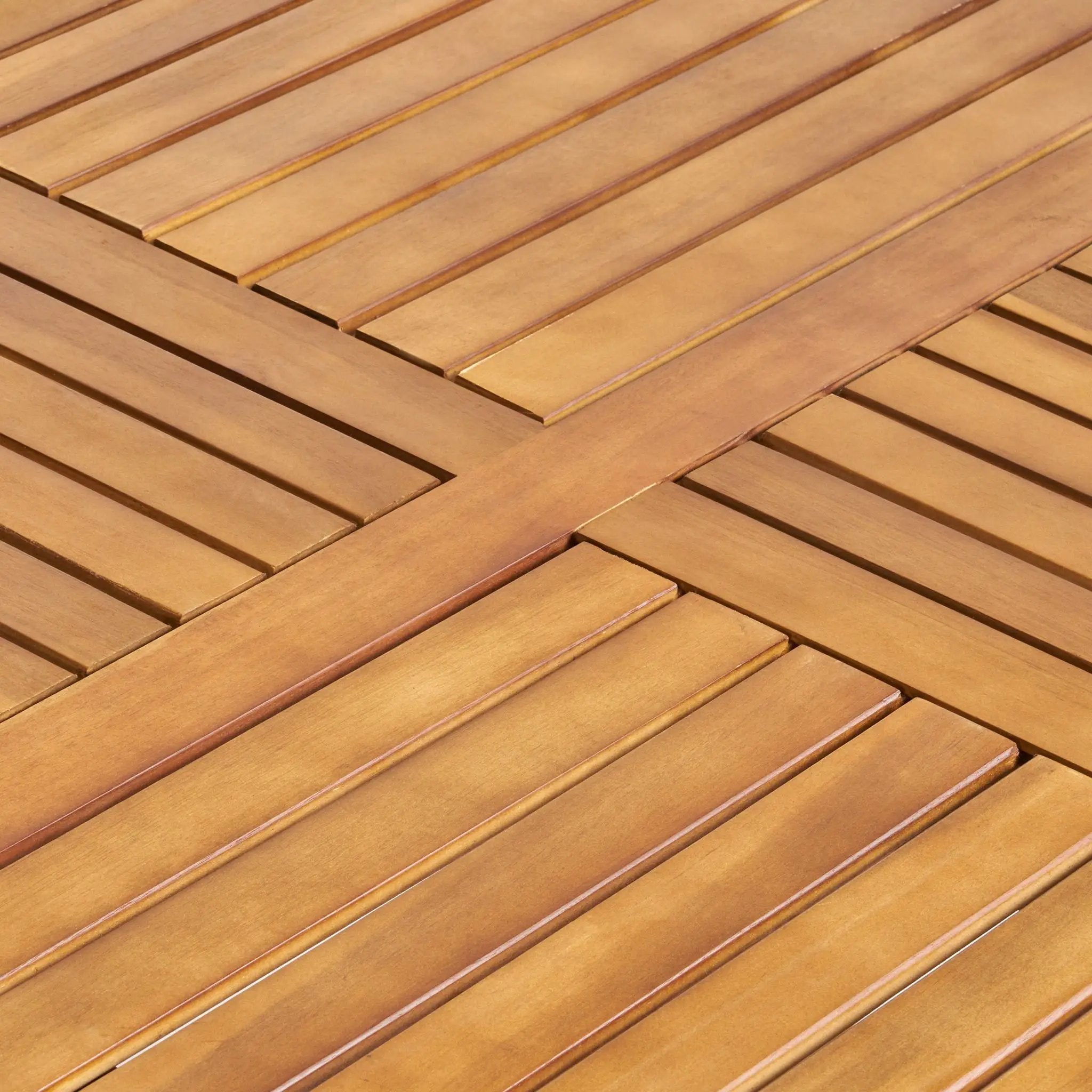 Outdoor 5 Pieces Dining Set - Teak by HouseOfZazla