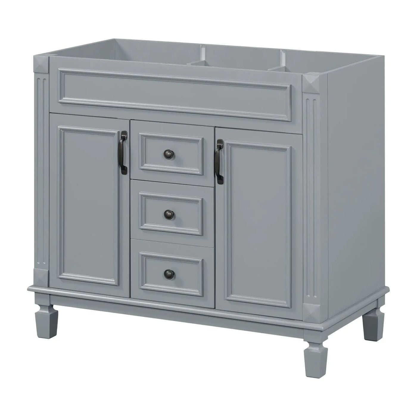 Bathroom Vanity Cabinet With 2 Soft Closing Doors And 2 Drawers by HouseOfZazla