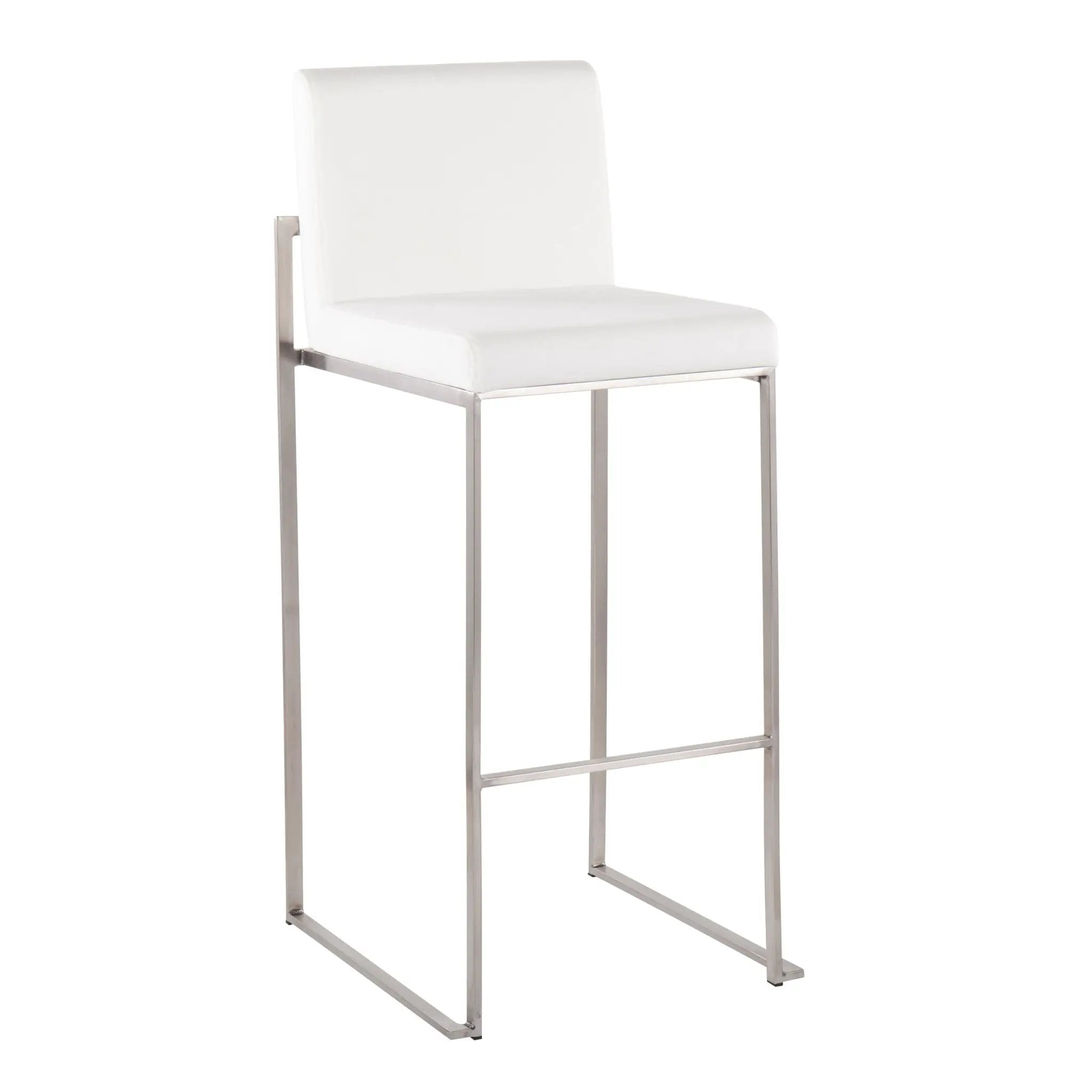 Fuji - Contemporary And Modern Elegance High Back Barstool by Unique Piece Furniture
