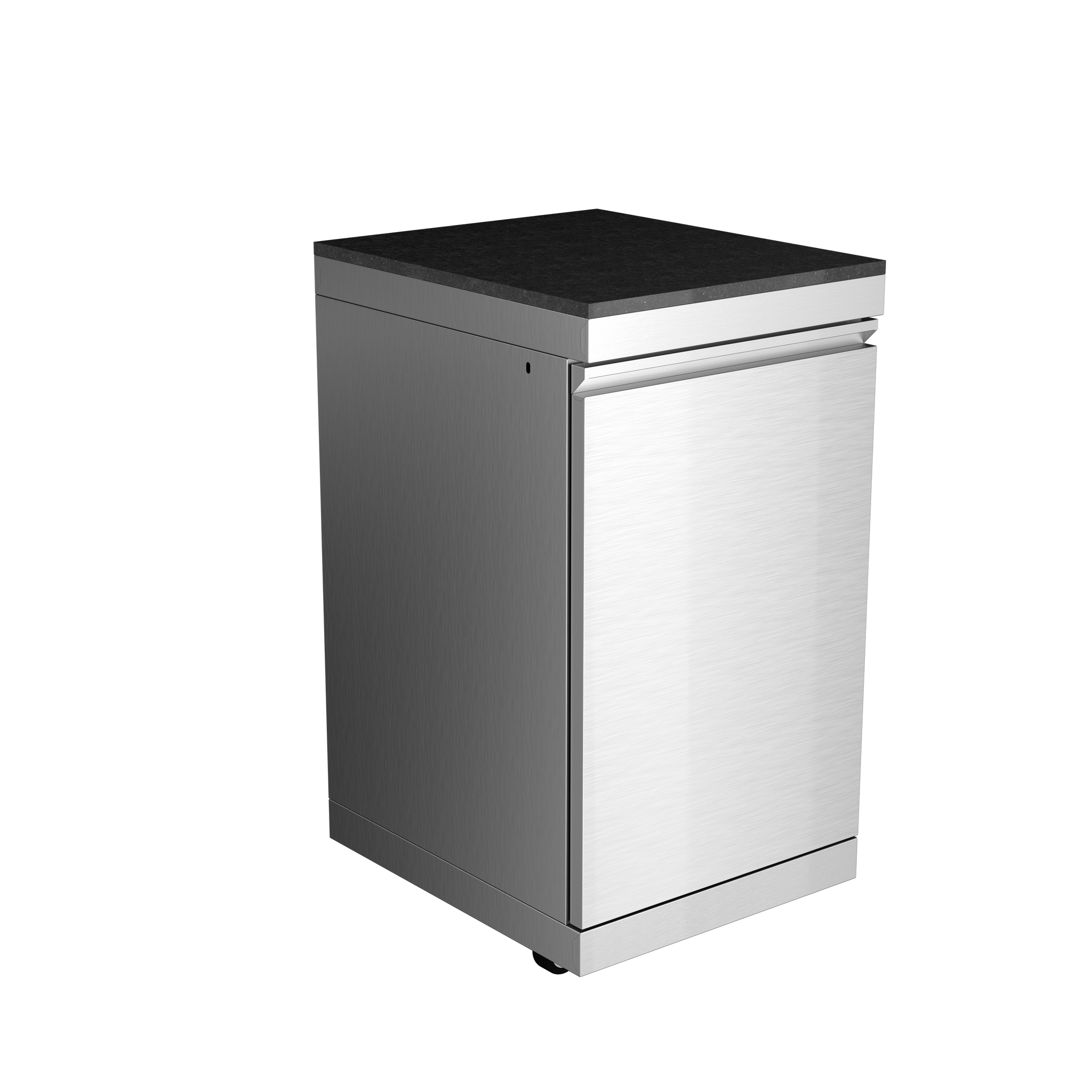 Storage Cabinet Stainless Steel Outdoor Kitchen Islands Left Open by HouseOfZazla